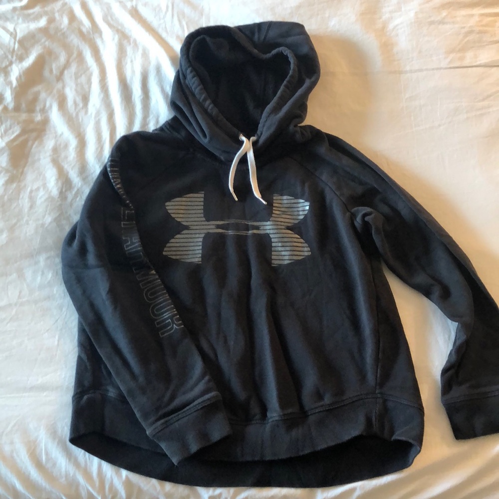 Womens Under Armour logo hoodie
